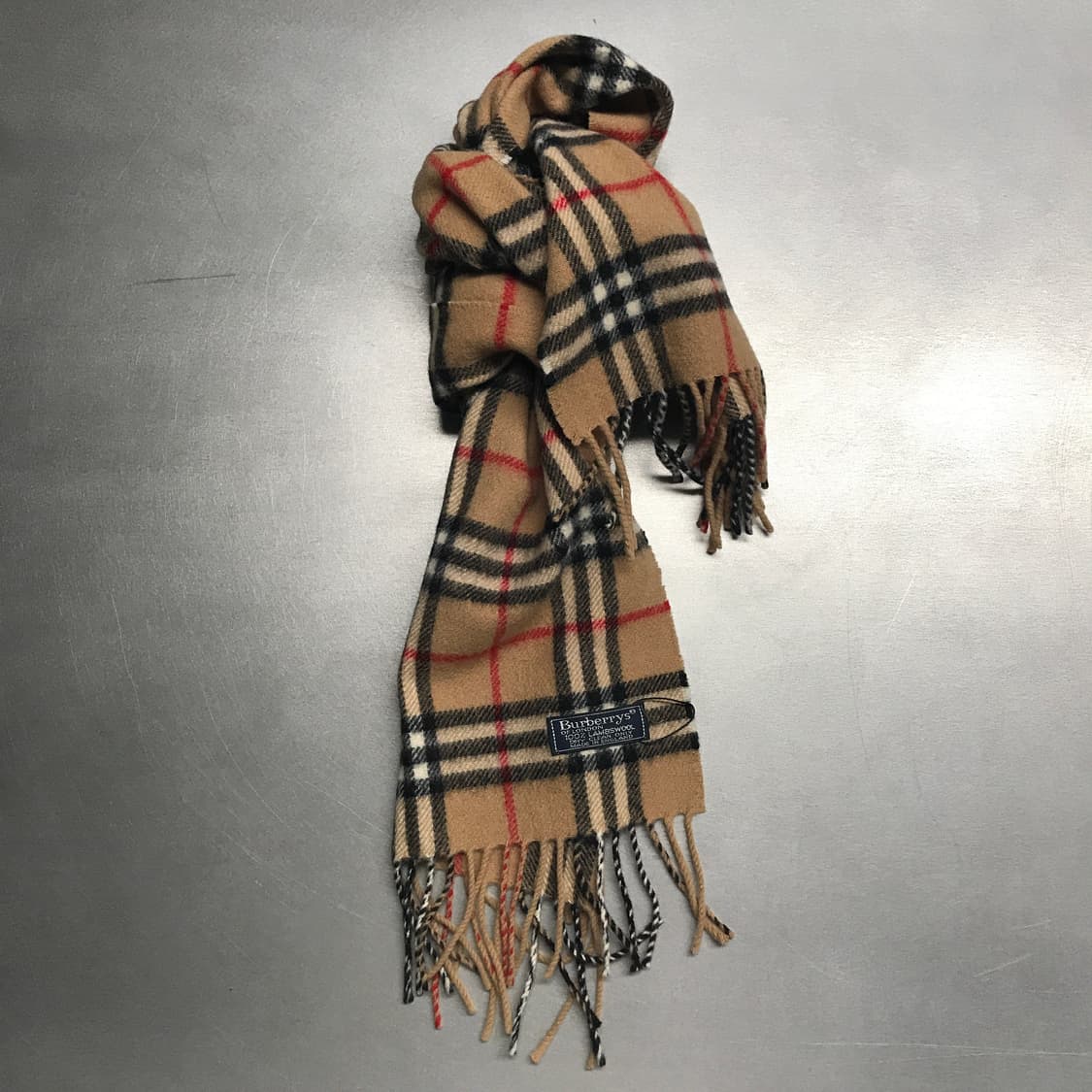 버버리 정품 램스울 머플러 베이지 상품이미지1