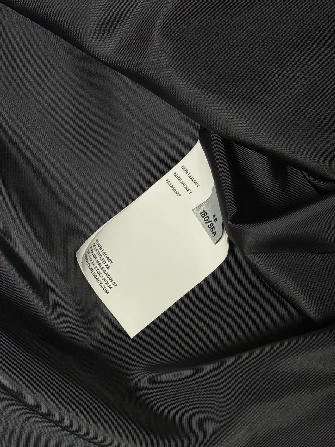 아워레가시 미니 자켓 그레이 Size 48 상품이미지4
