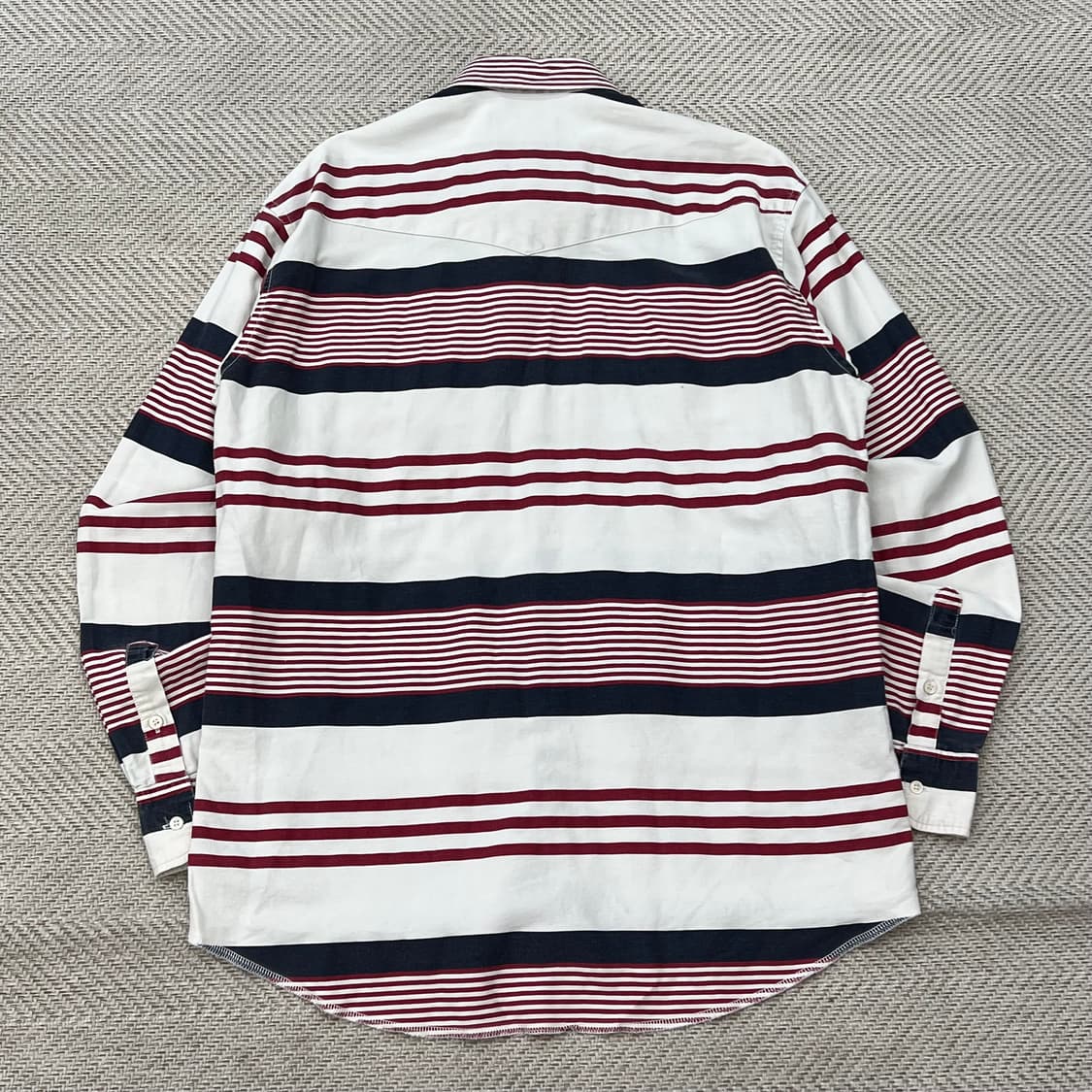 랭글러 스트라이프 워크셔츠 r3378 상품이미지2