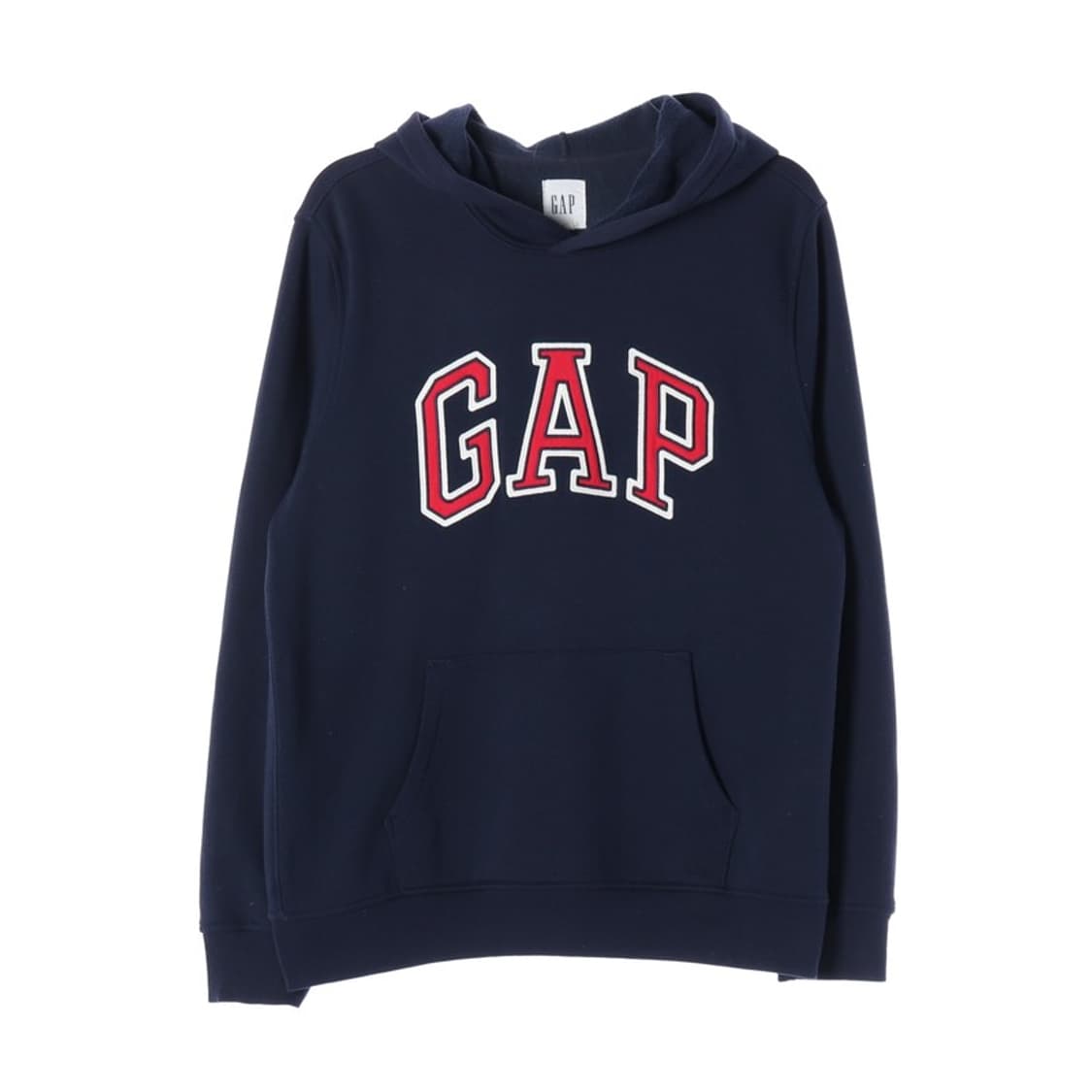 GAP 빅로고 아치 자수 후드티 네이비 L 상품이미지1