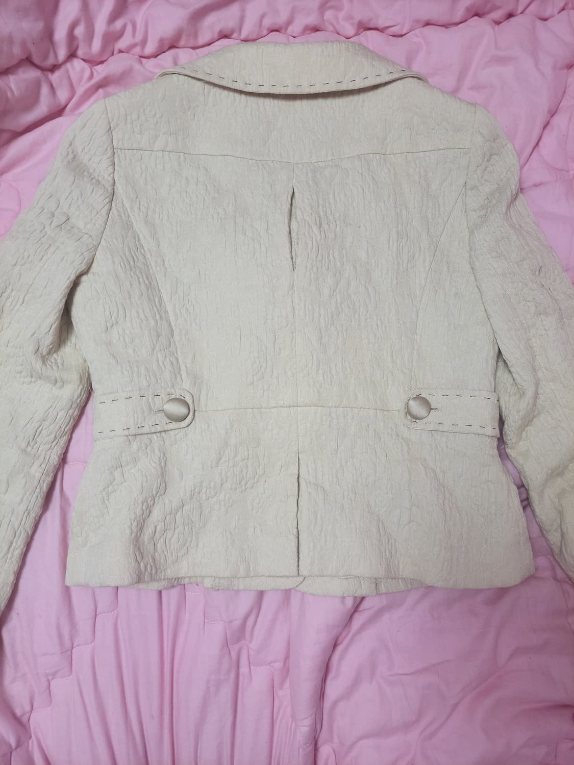 급처상태좋음!샤틴 레이스리본 공주 자켓 양산형지뢰계 레니본st리즈리사st 상품이미지4