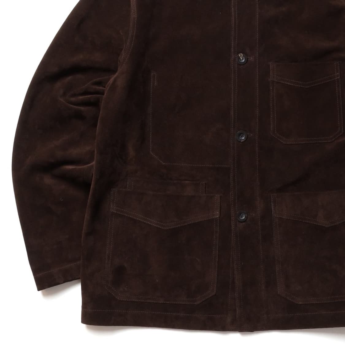 드레익스 Drake's Suede Chore Jacket   상품이미지4