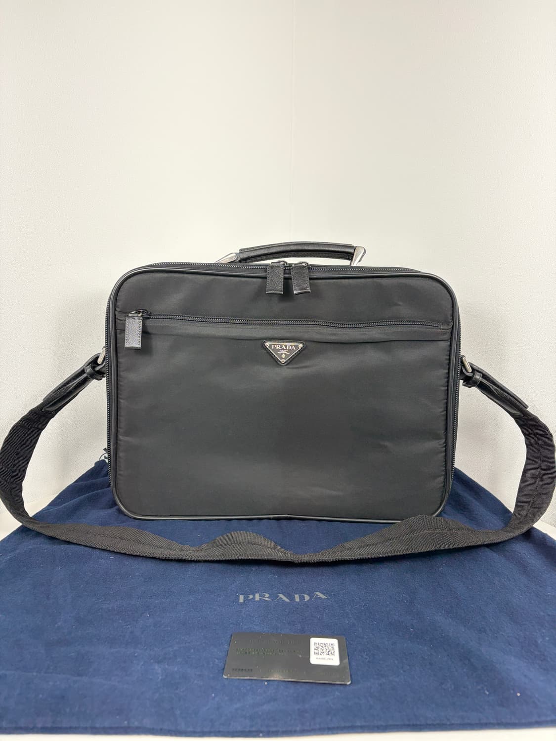 프라다 나일론 2way 서류가방 브리프케이스 상품이미지1