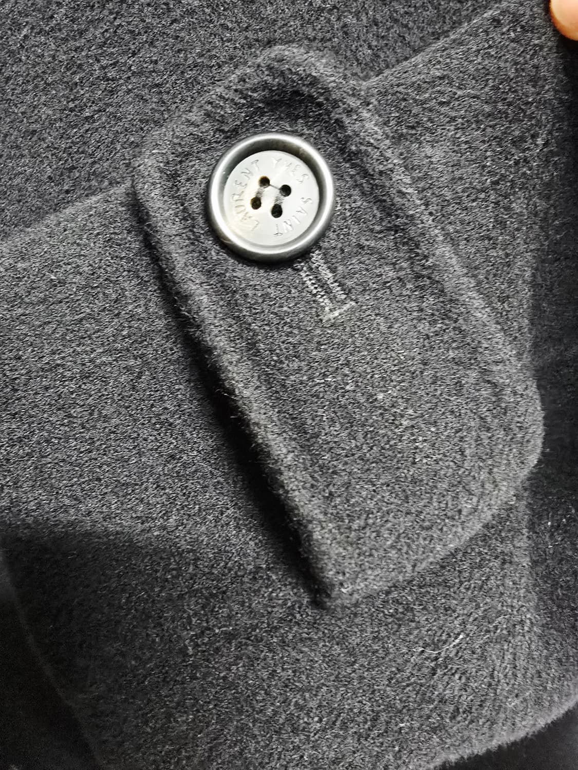 입생로랑 캐시미어 발마칸  코트95 상품이미지4