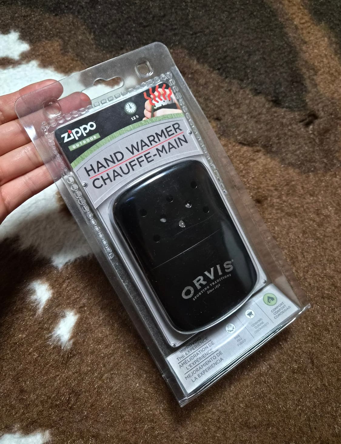 미국 ORVIS  ZIPPO WARMER(새제품) 상품이미지2