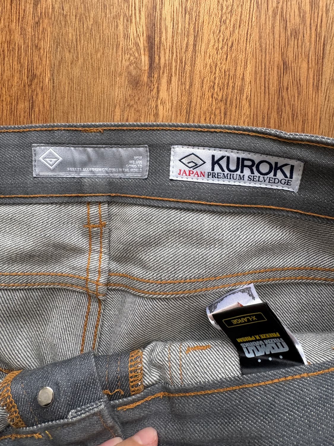 일본 쿠로키 데님 프리즘웍스 셀비지 상품이미지6