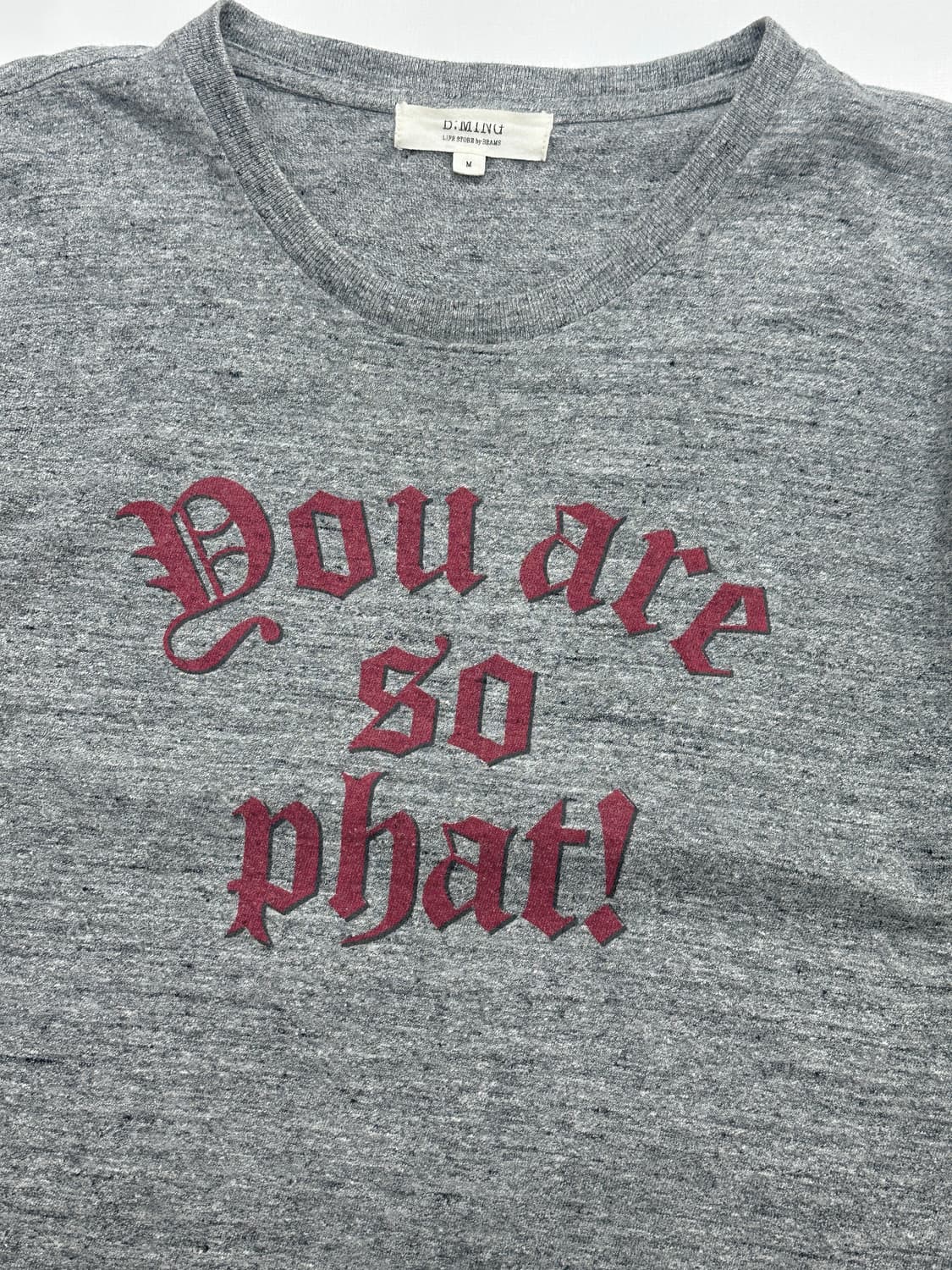 🎸펑크 레터링 반팔티셔츠🎸 빈티지 보헤미안 힙 라운드넥 상품이미지3