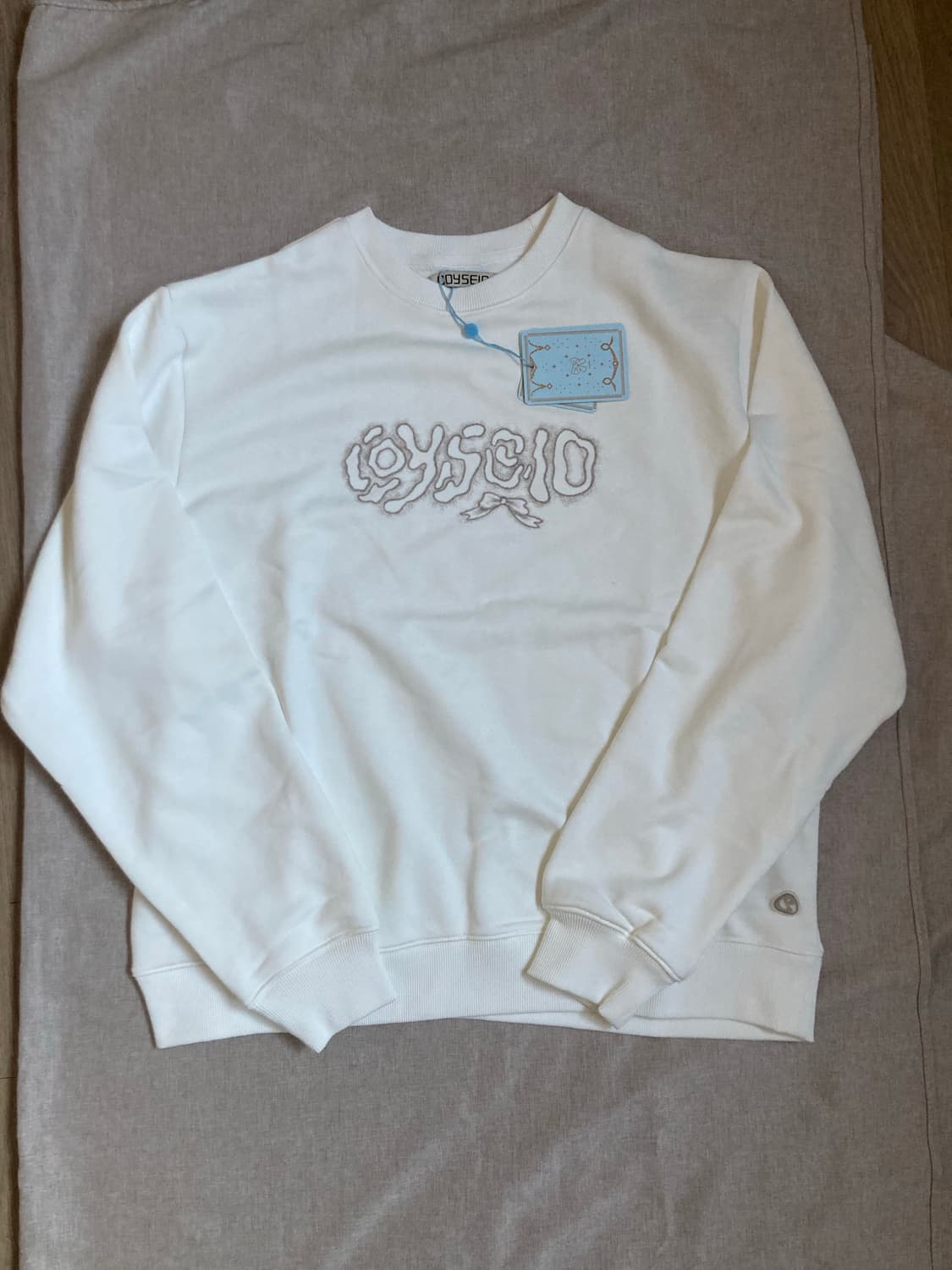 코이세이오 스웻셔츠 화이트 상품이미지2