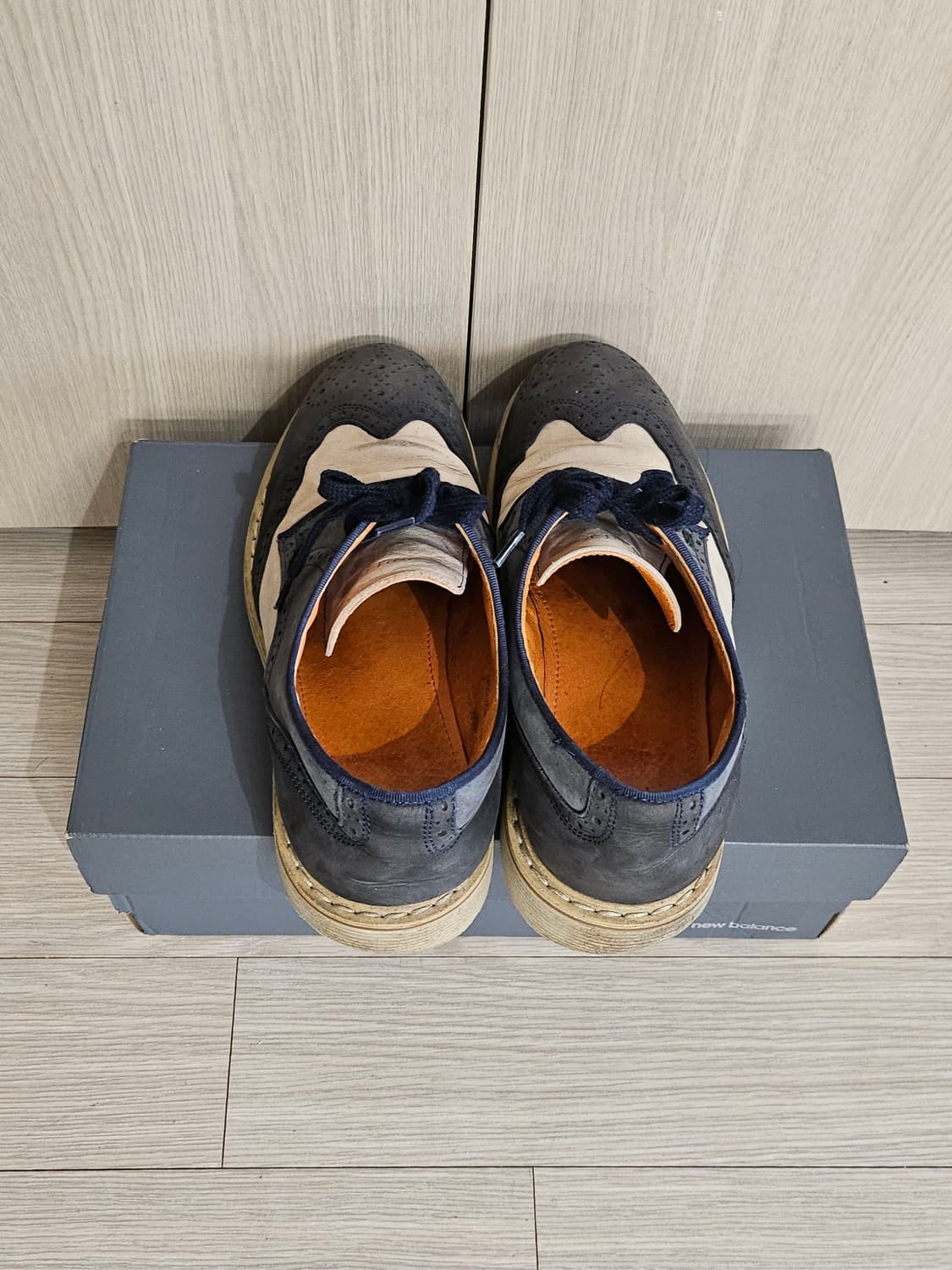 프랑스 명품구두 BREUER 브로이어 빈티지 윙팁 로퍼 EU 40 상품이미지6