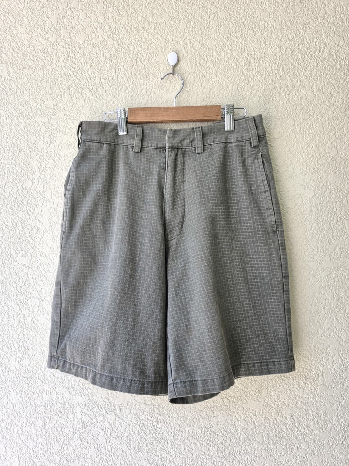 90s 스투시 잔체크 반바지 (made in usa) 상품이미지1