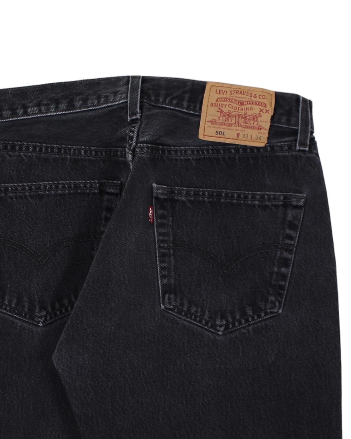 2000 USA 리바이스 501-0660 흑청 빈티지 상품이미지3