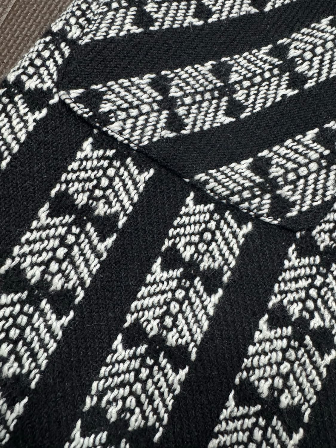 새제품 트위드 언발 베스트 상품이미지2