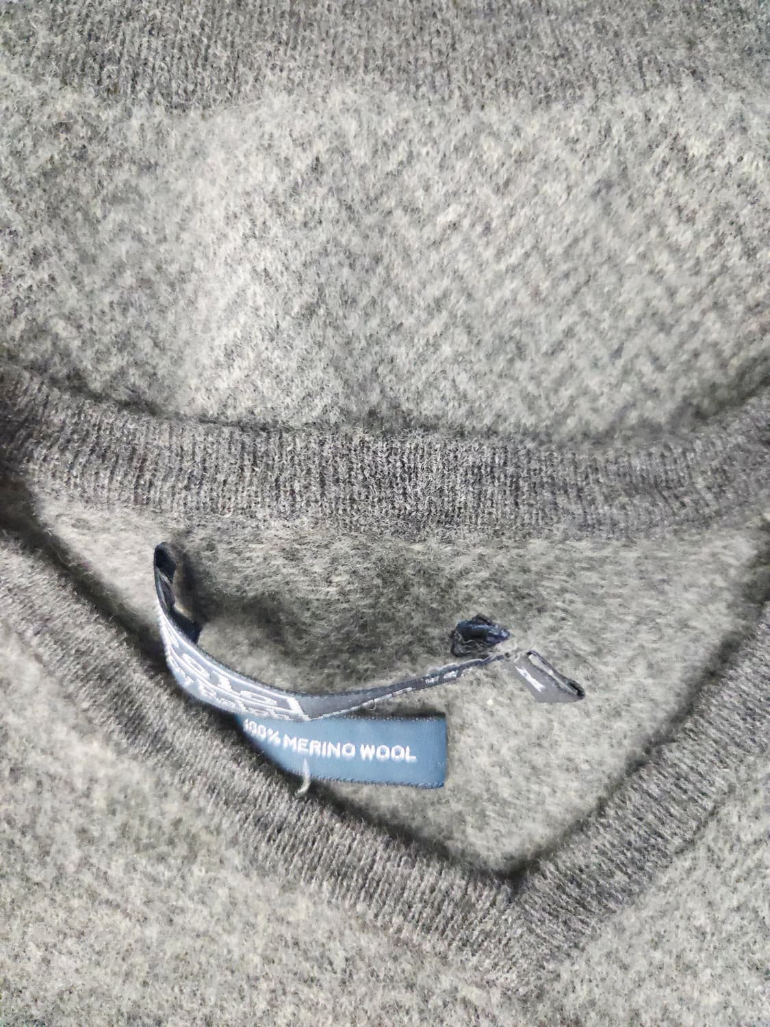 폴로 랄프로렌 메리노 울 브이넥 니트 그레이 상품이미지8