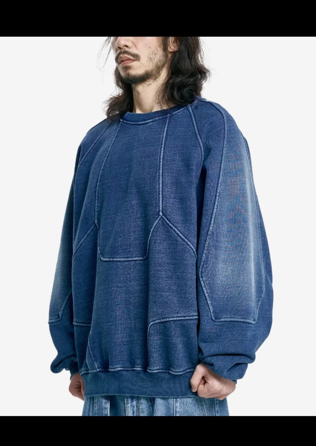 아조바이아조 데님맨투맨 XL 상품이미지5