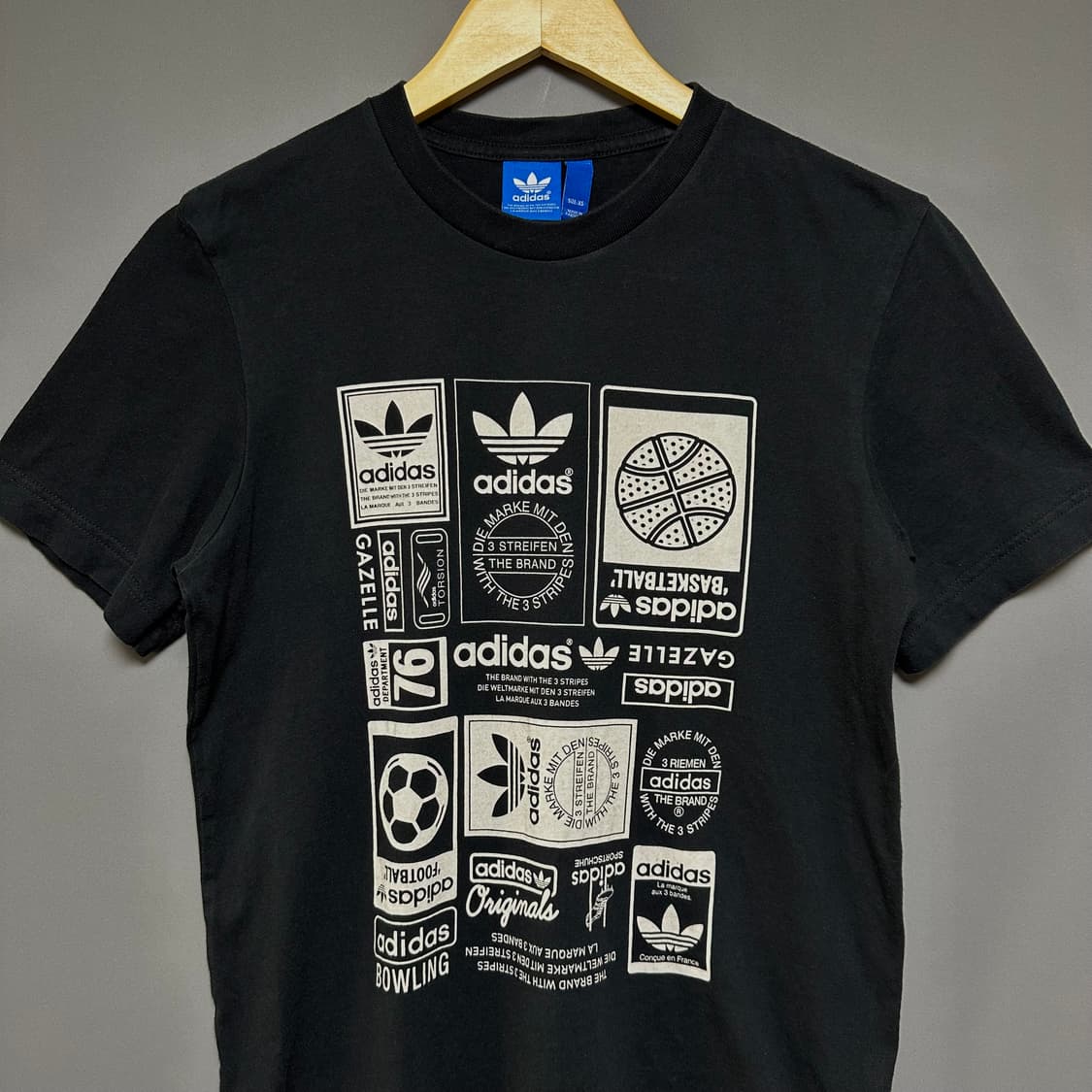 [XS]아디다스 프린팅 반팔 티셔츠 상품이미지2