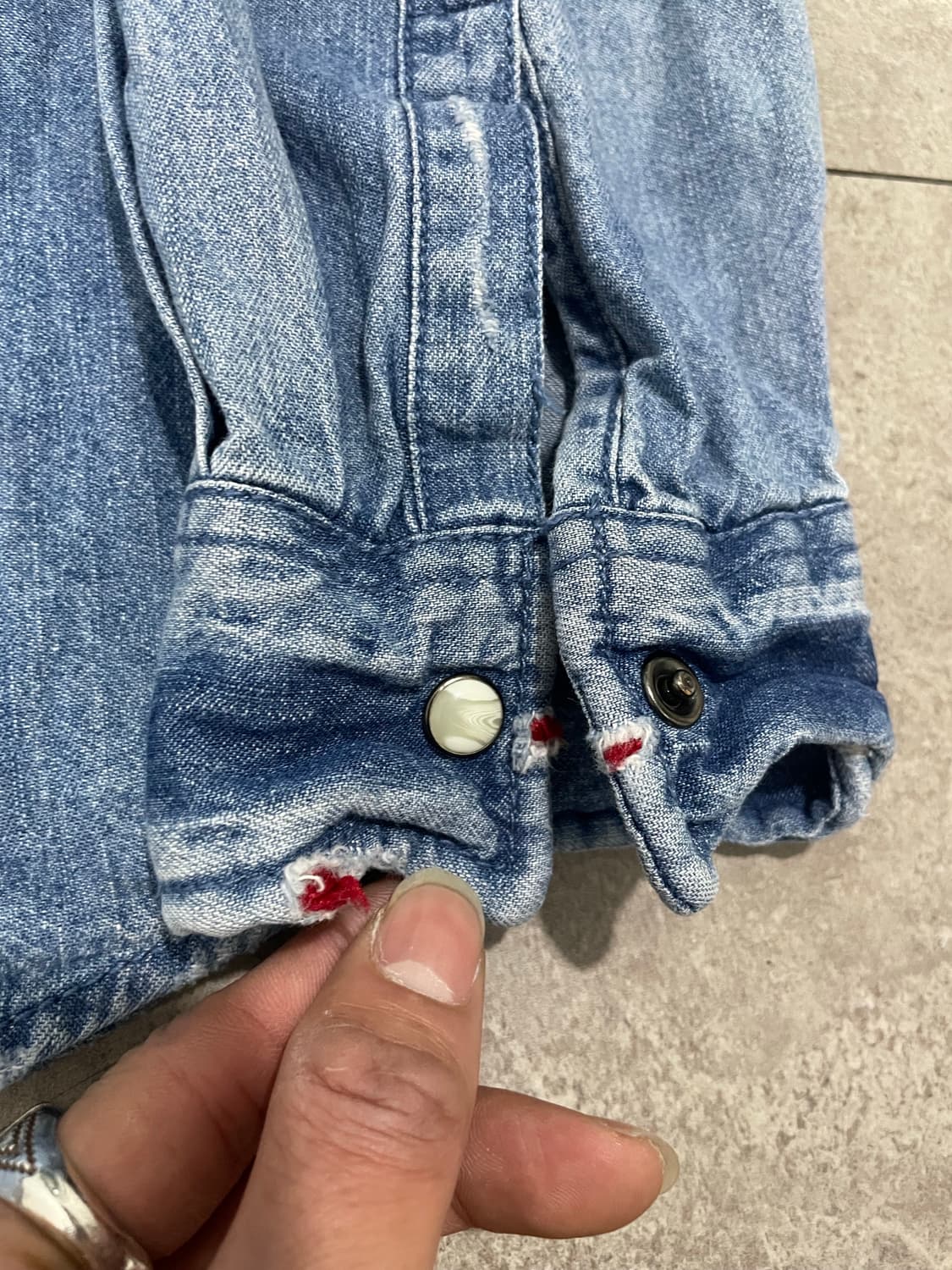 mossimo웨스턴데님셔츠 상품이미지5