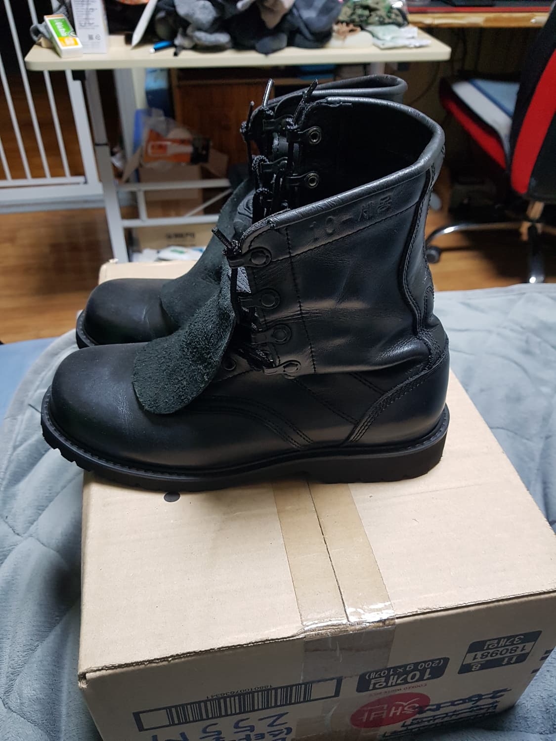 개선 사출식 전투화 군화 255S 판매 상품이미지2