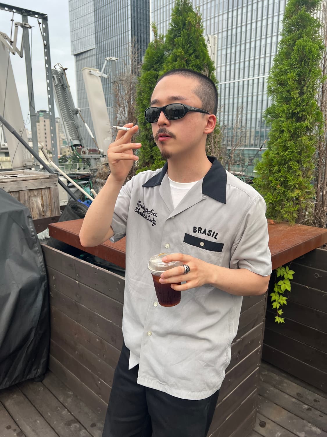 십자 포인트 볼드 반지 상품이미지5