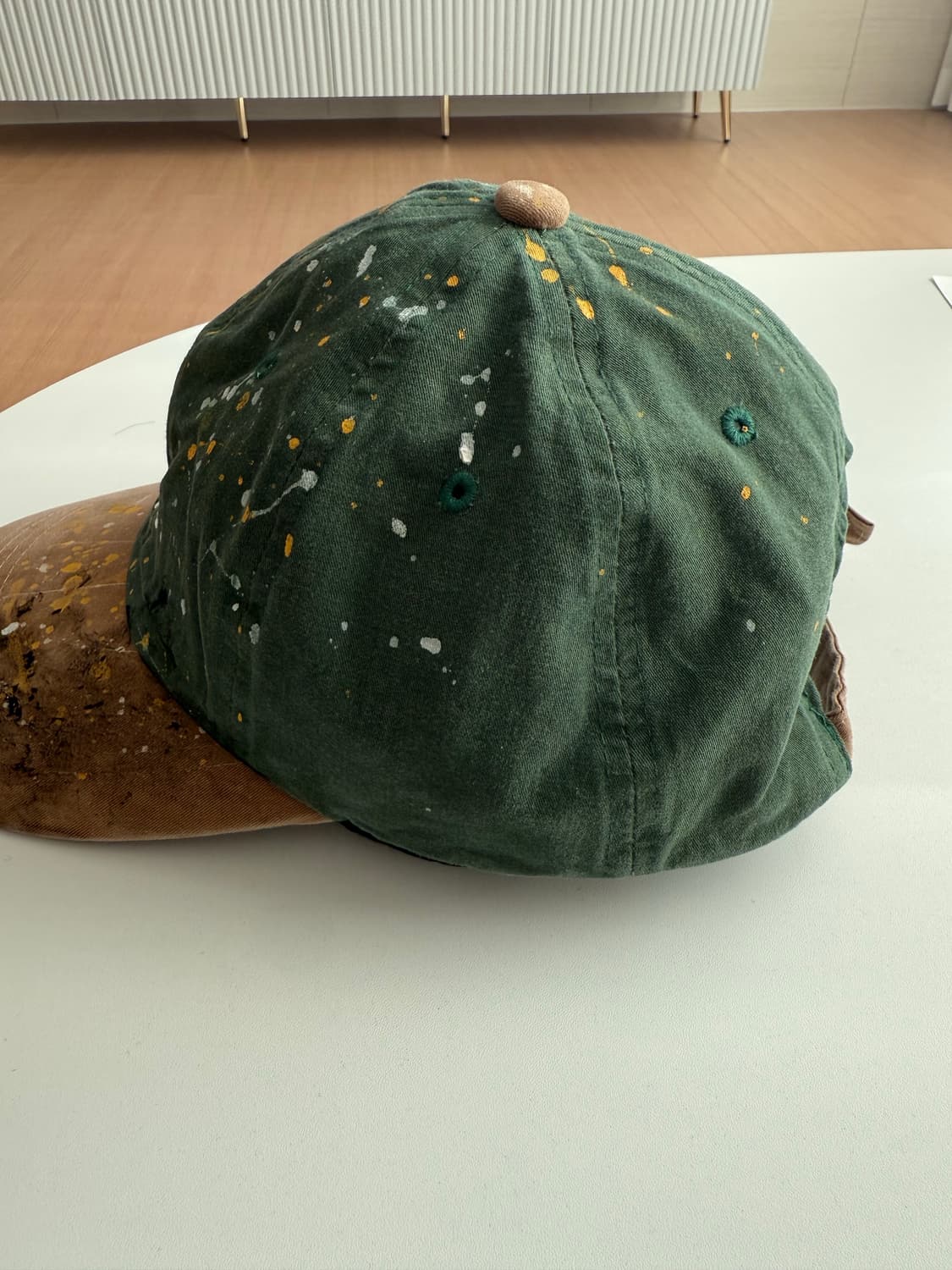 빈티지 페인팅 선데이 캡 상품이미지4