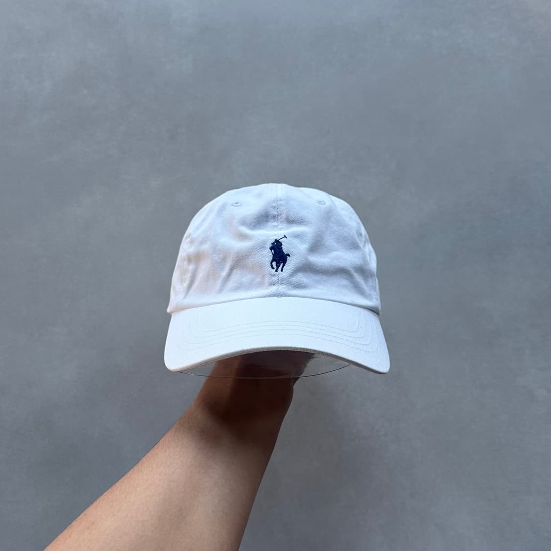 폴로 랄프로렌 화이트 치노 볼캡 모자 상품이미지3