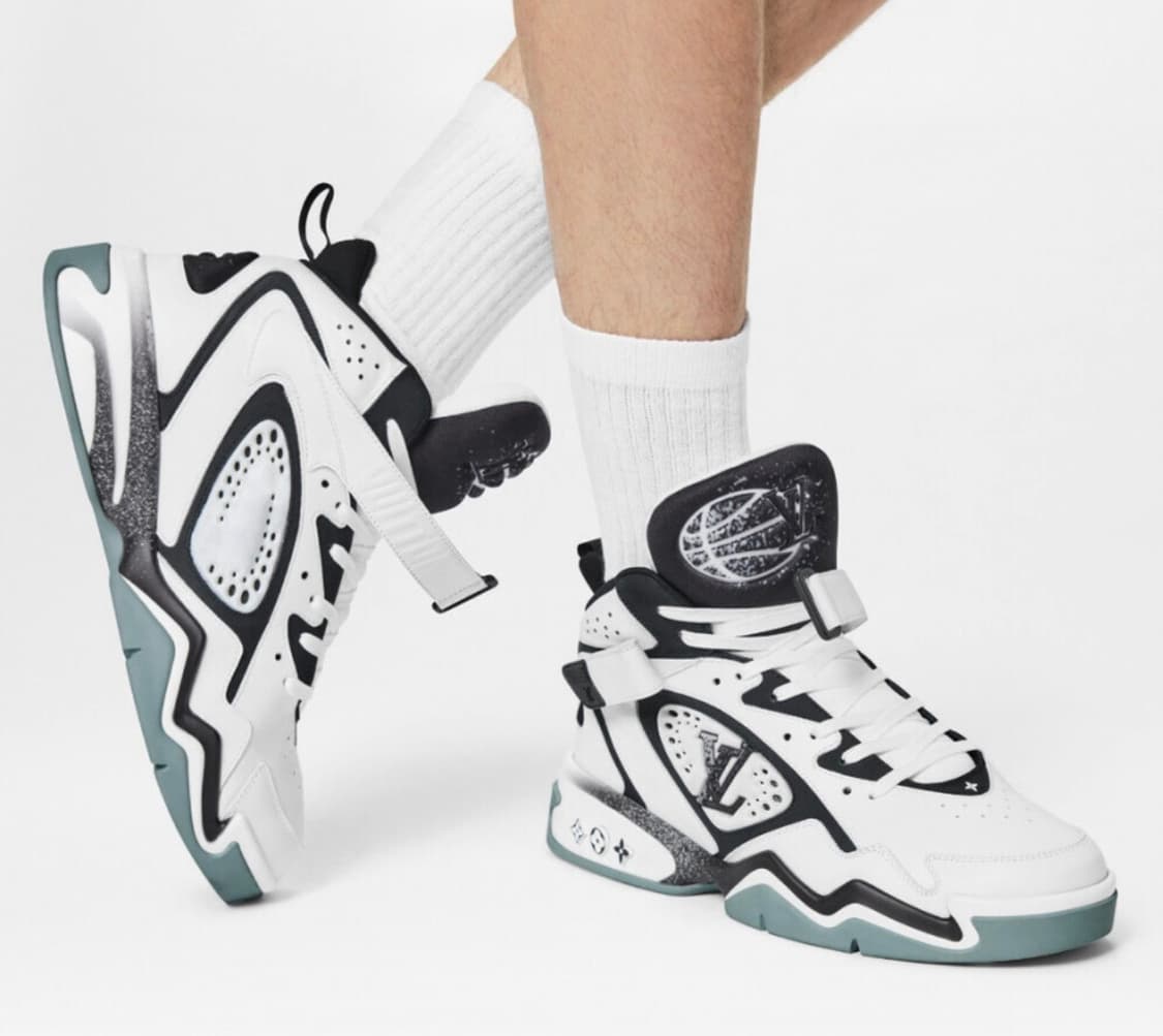 루이비통 LV 트레이너2 하이탑 8 1/2 사이즈 실측 280 상품이미지10