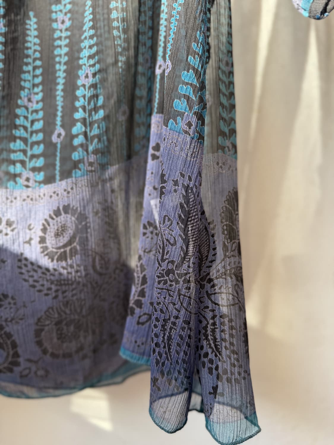 Floral See-Through Blouse 0058 상품이미지4