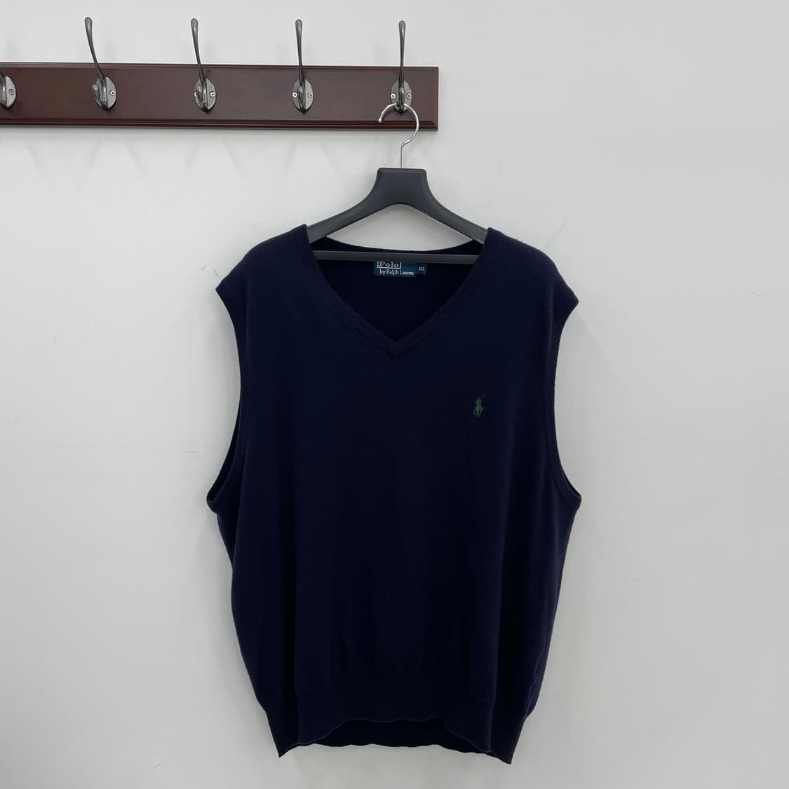 폴로 랄프로렌 니트 조끼 네이비 XXL 상품이미지1