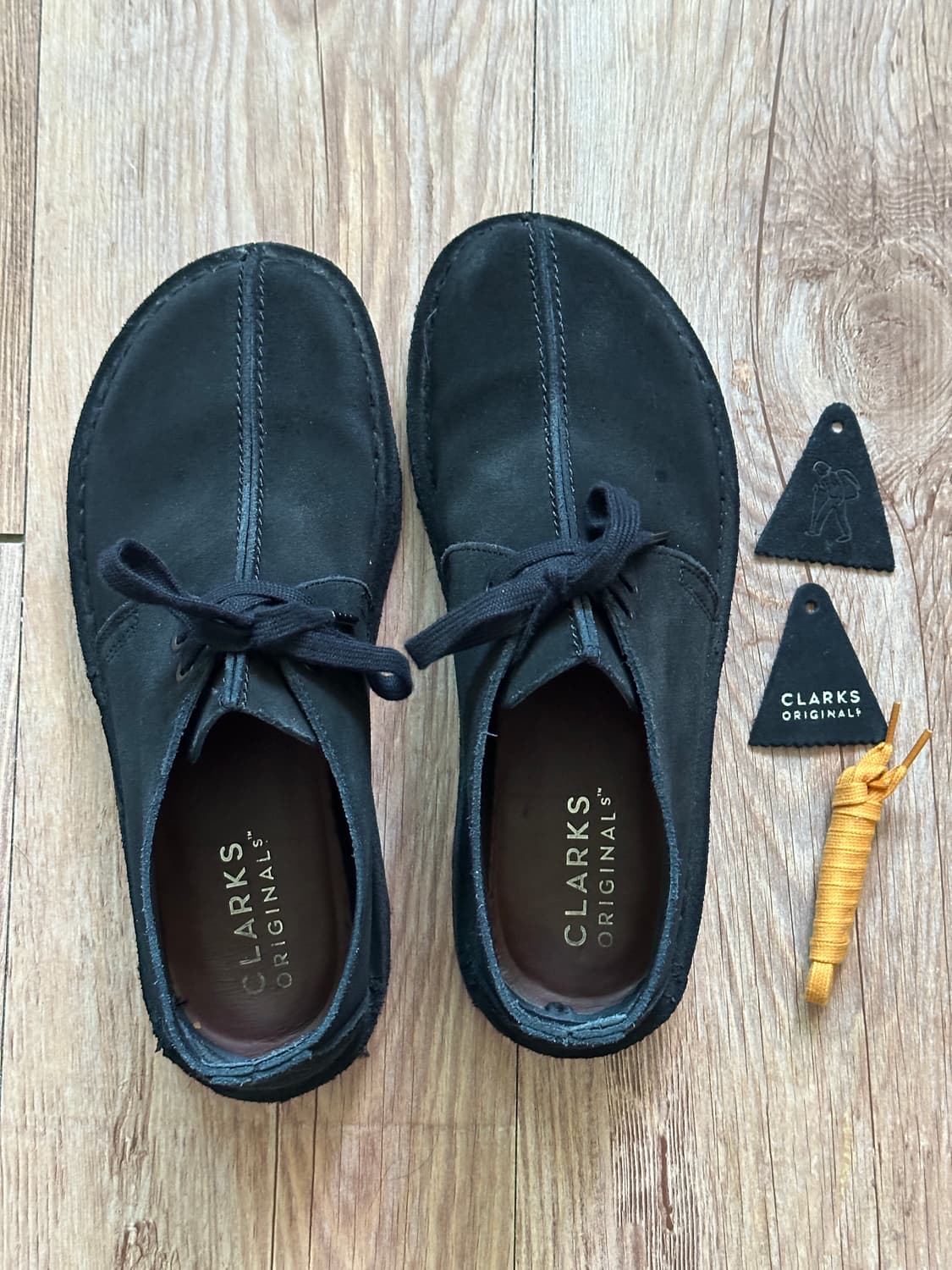 클락스 데저트 트랙 검정 상품이미지1