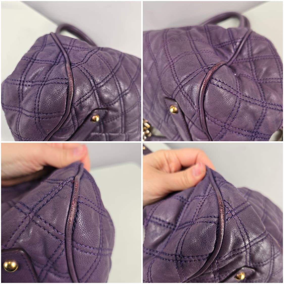 마크제이콥스 스탐백 라지 램스킨 퀼팅 체인백 가방 정품 스탐 상품이미지9