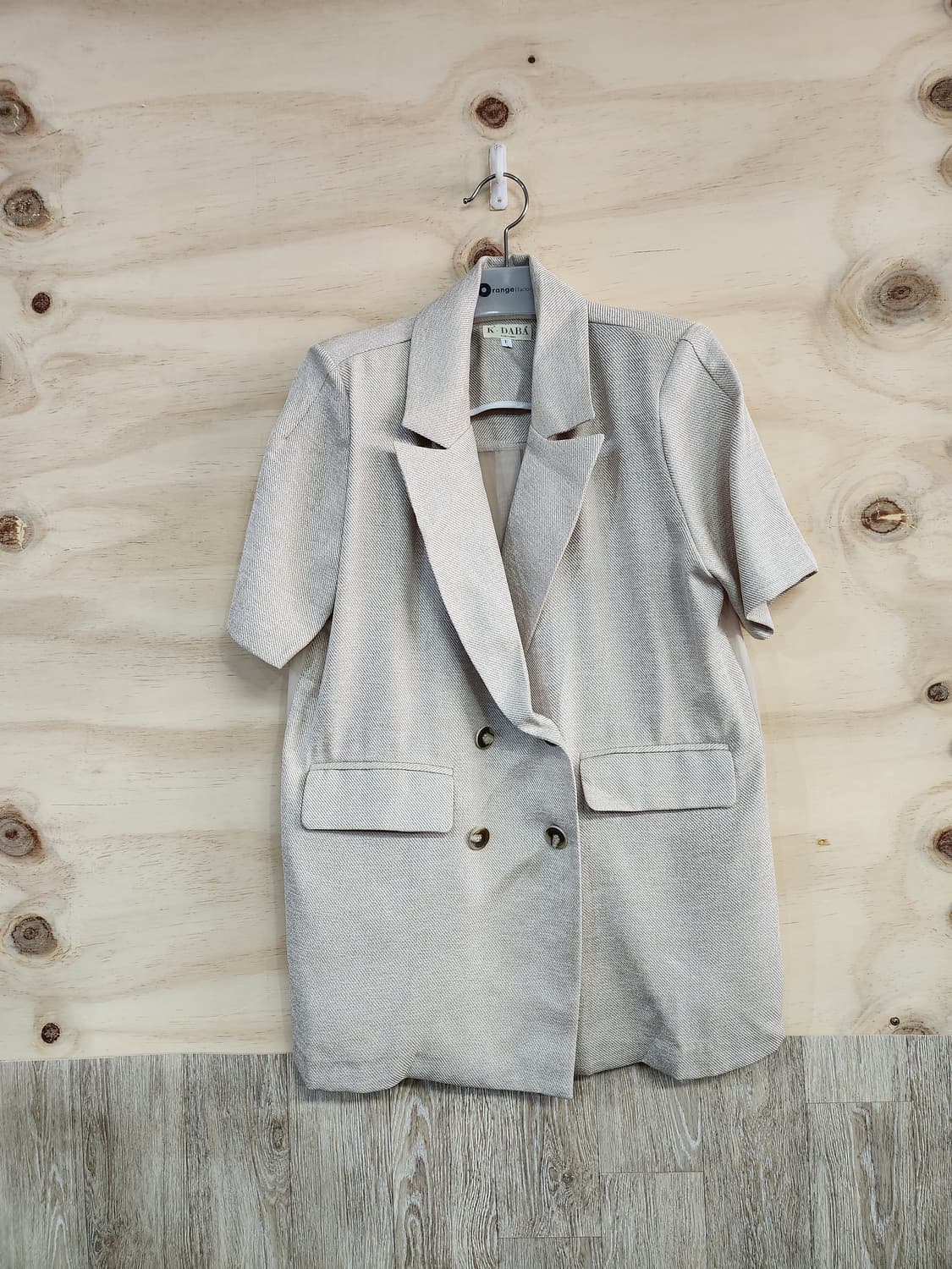 1182) K-DABA 반팔 자켓 상품이미지1