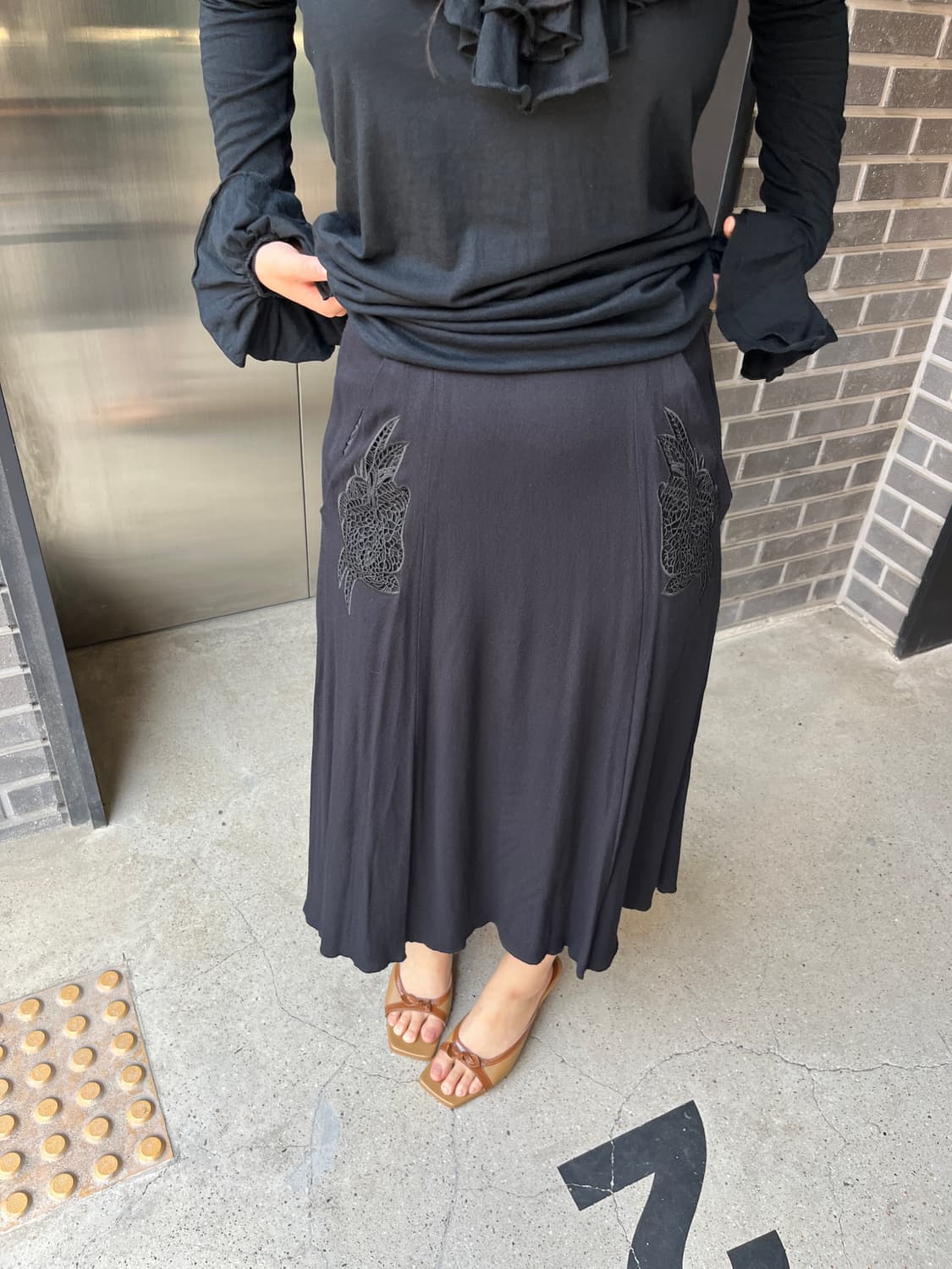 Toga pulla 토가 풀라 리프 스커트 상품이미지2