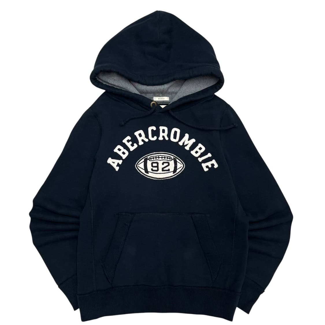 아베크롬비 럭비로고 네이비 후드 M 상품이미지2