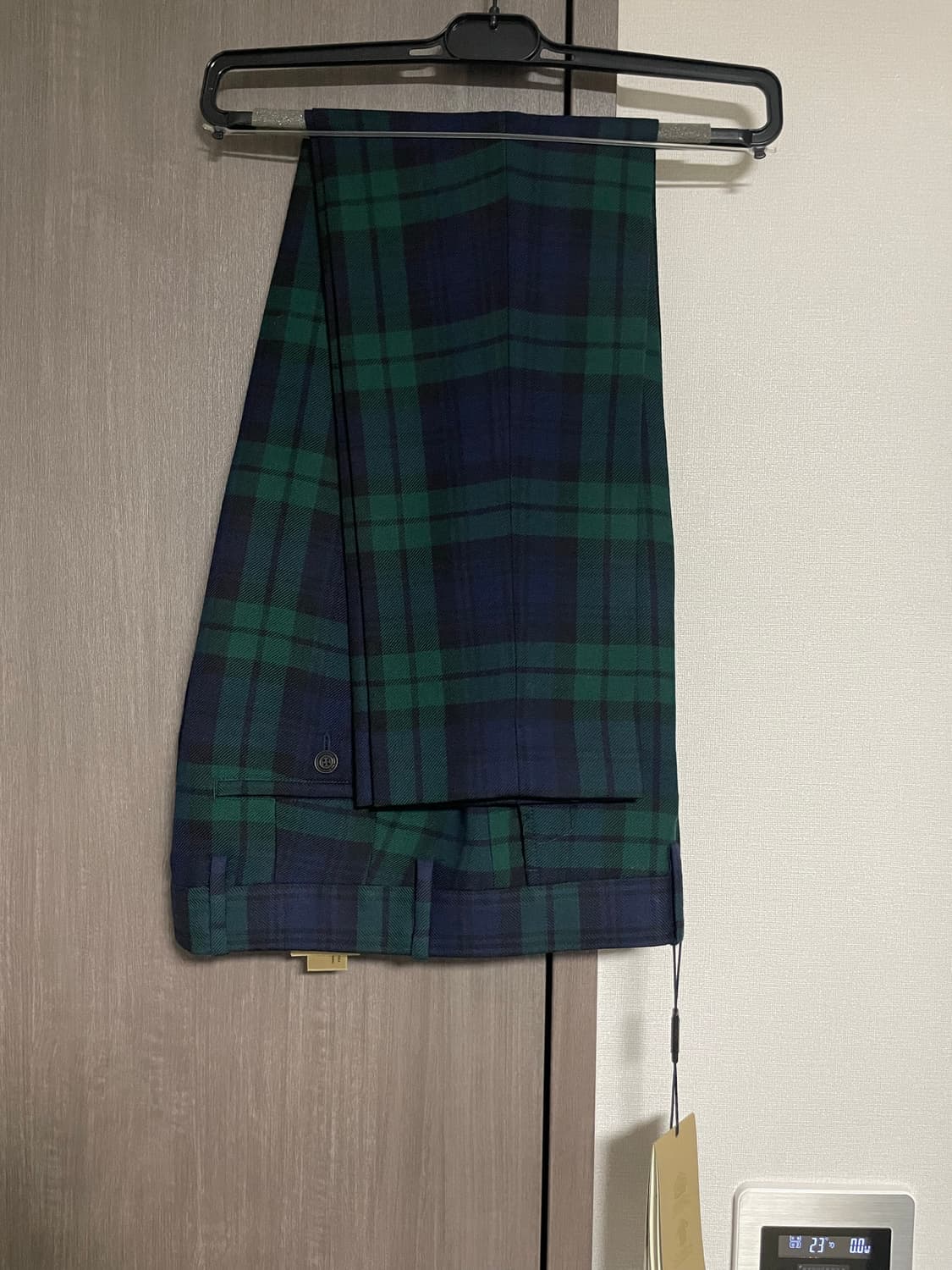 버버리 남성 체크 팬츠 새상품 상품이미지1