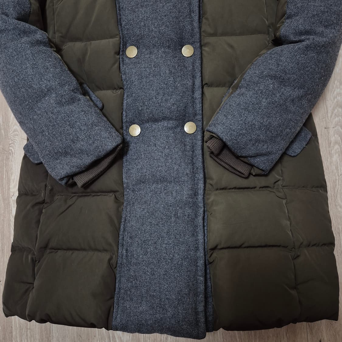 빈폴 바이크리페어 버튼 클래식 패딩 코트 S(90) 상품이미지3