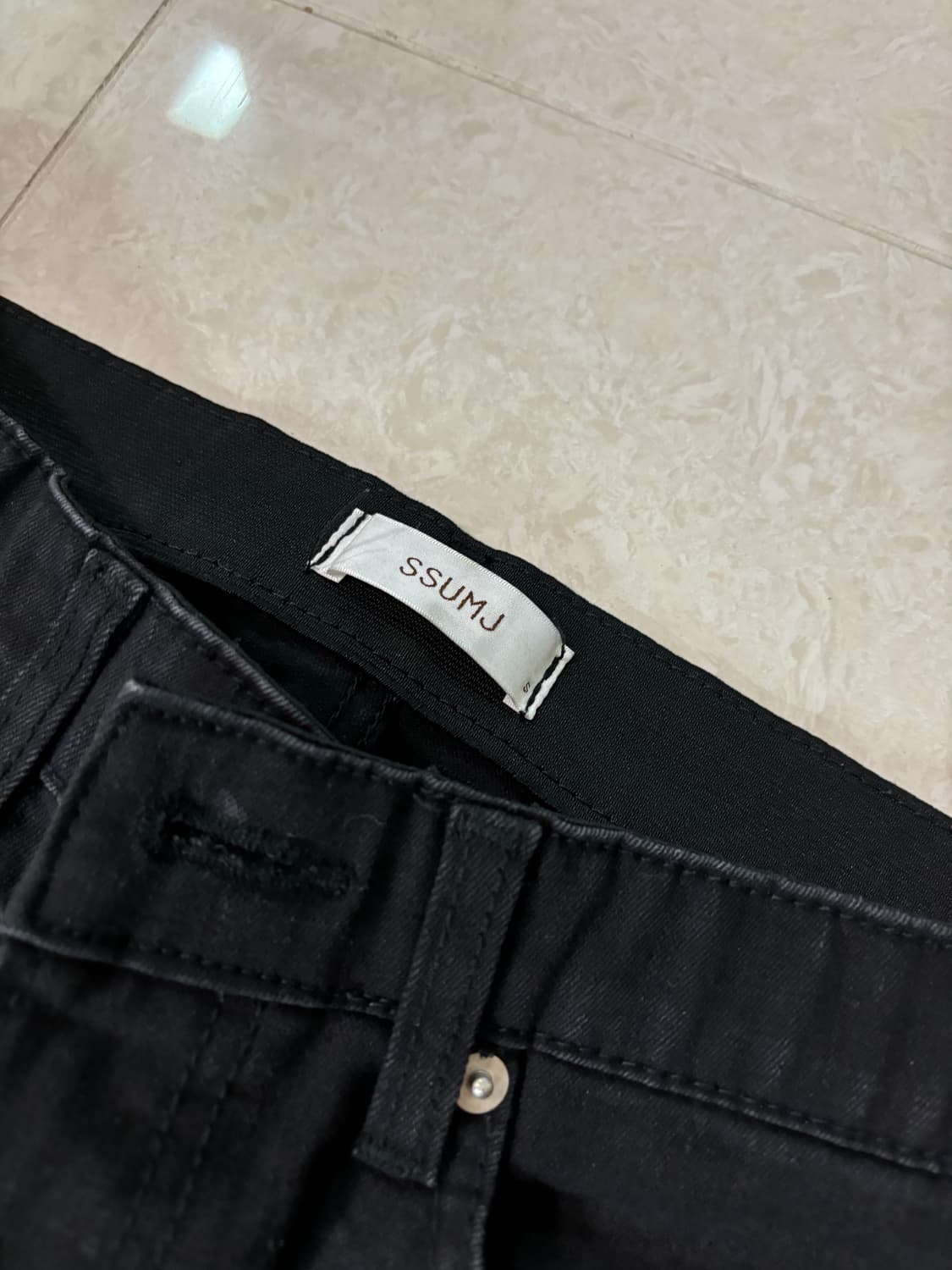 썸제이 블랙진 상품이미지2