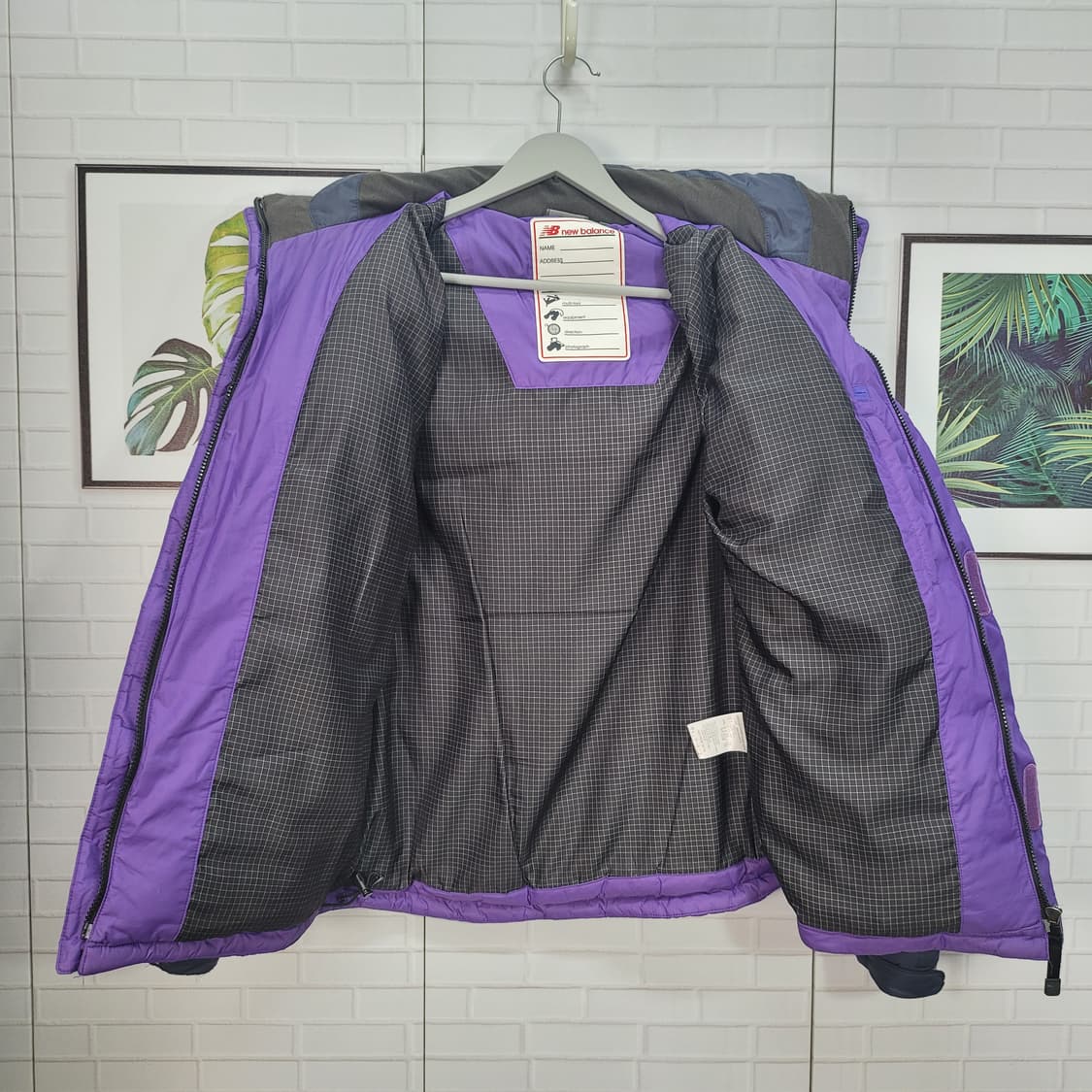 뉴발란스 올드스쿨 오리털 구스다운 패딩 점퍼 재킷 L/100사이즈 상품이미지6