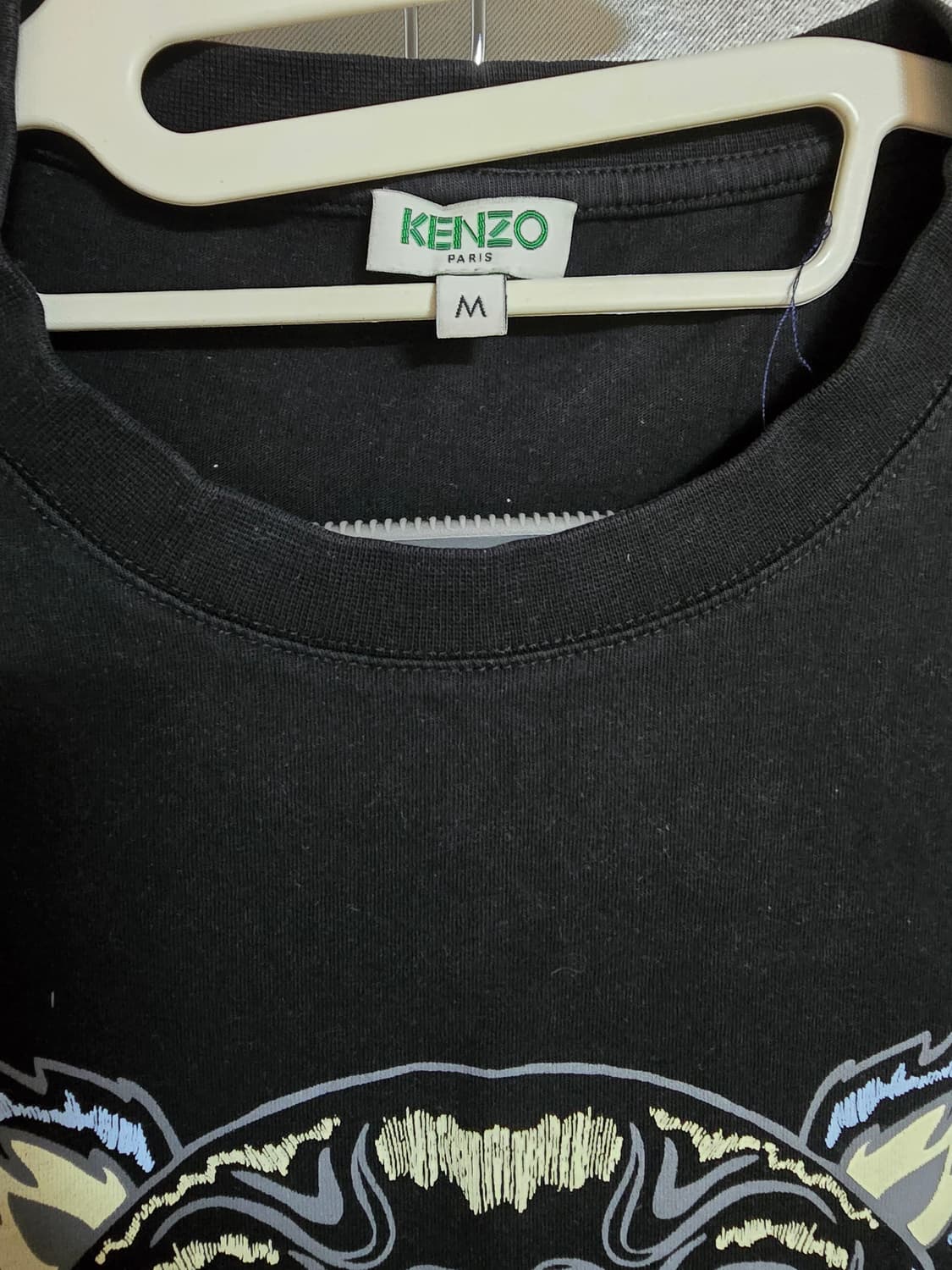 18SS 겐조 F85 5TS050 4YB 99 타이거 프린트 반팔 티셔츠 상품이미지2