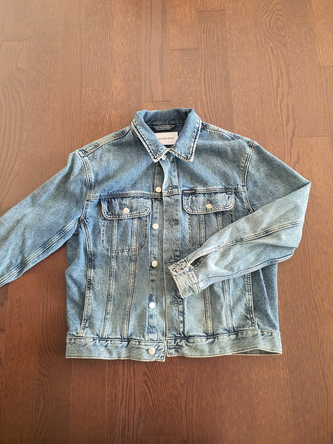 (95~100) ck 캘빈클라인 데님 자켓 J317758 상품이미지3