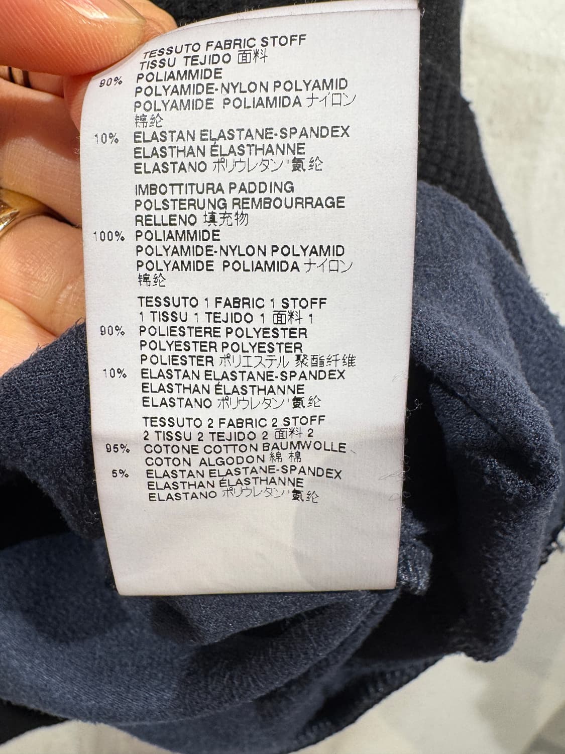 Maison Margiela navy two-tone sweatshirt 상품이미지4