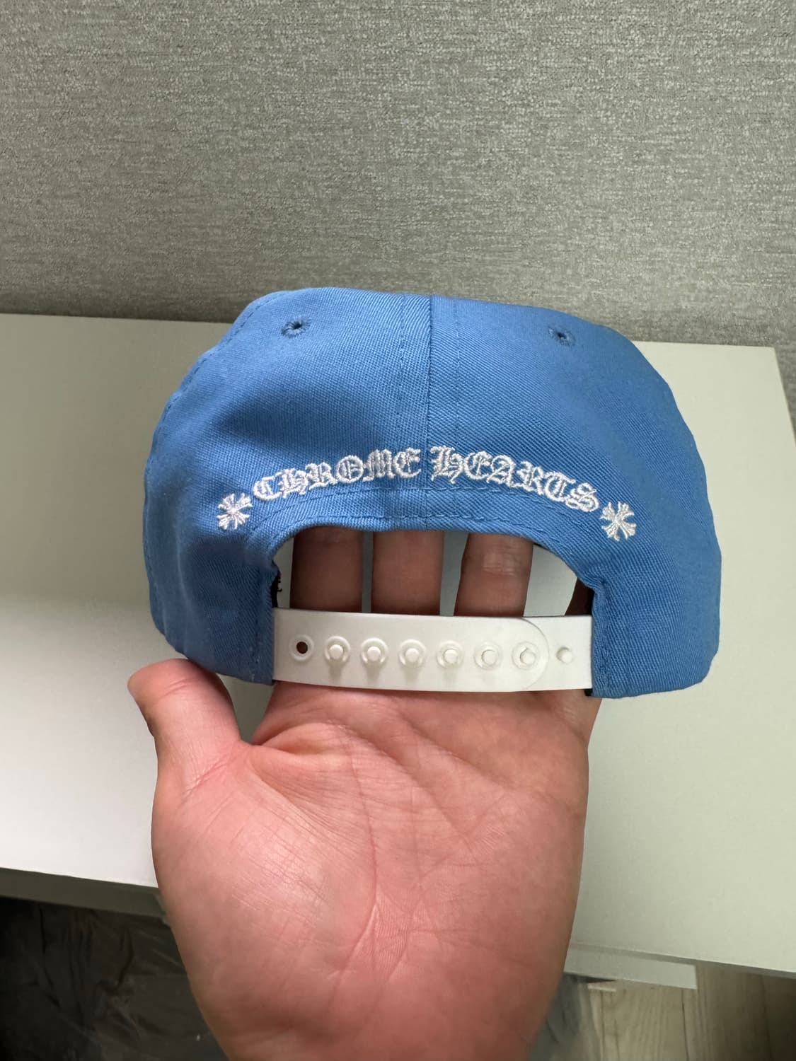 크롬하츠 ch 베이스볼 캡 블루 컬러 상품이미지3