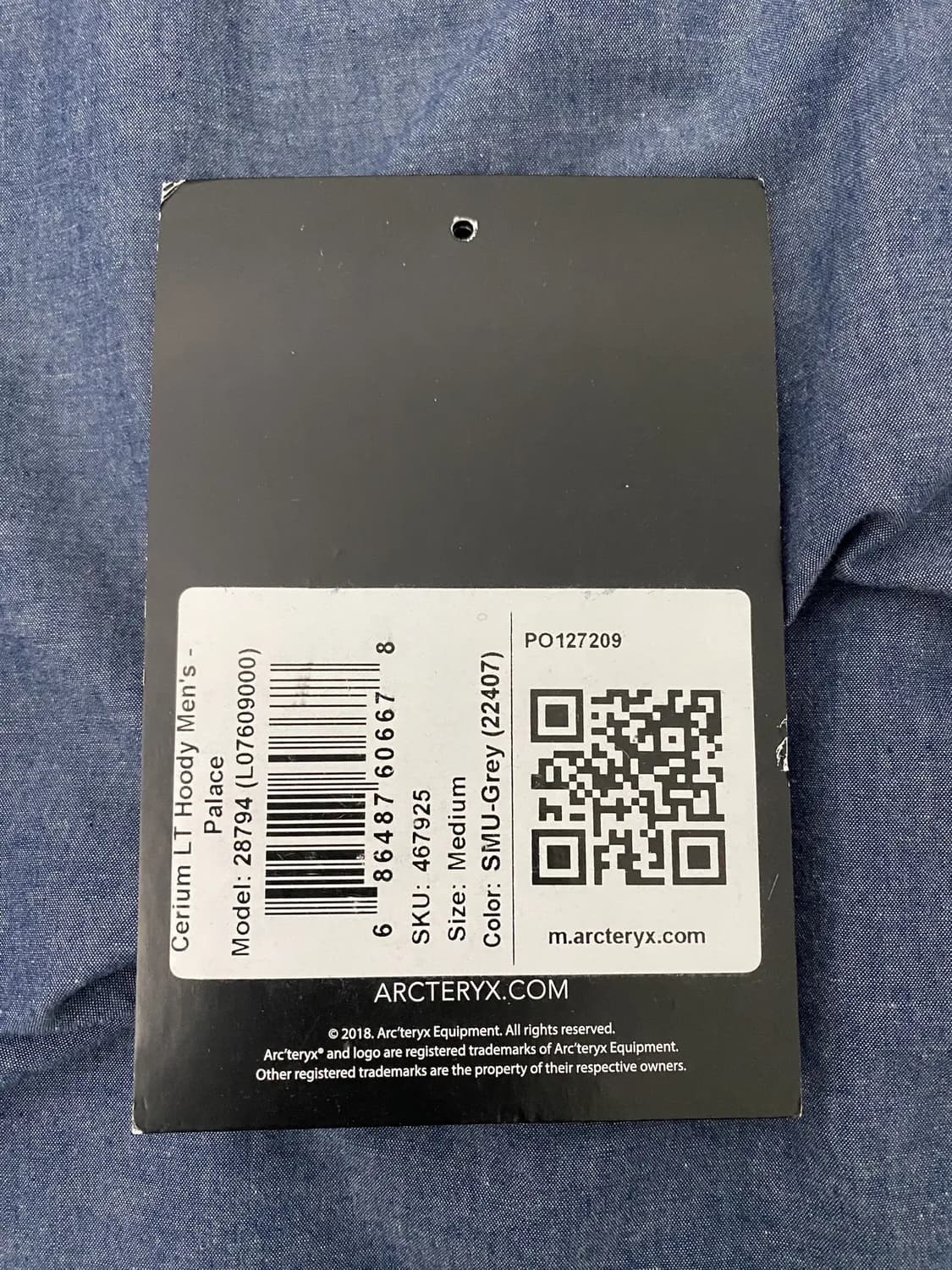 M 아크테릭스 x 팔라스 세륨 LT 후디 패딩 자켓 상품이미지8