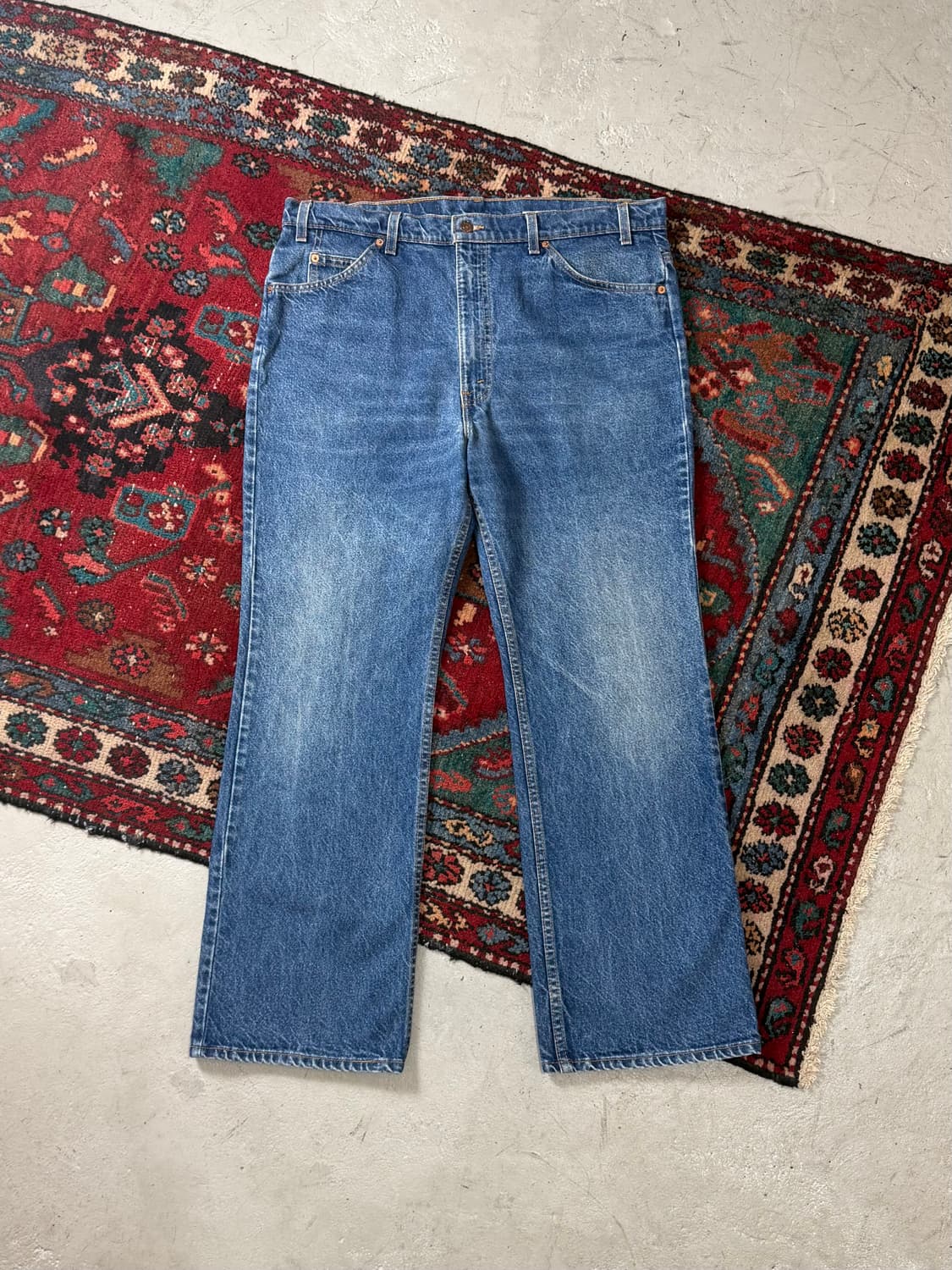 90's USA 빈티지 리바이스 517 오렌지탭 부츠컷 상품이미지2