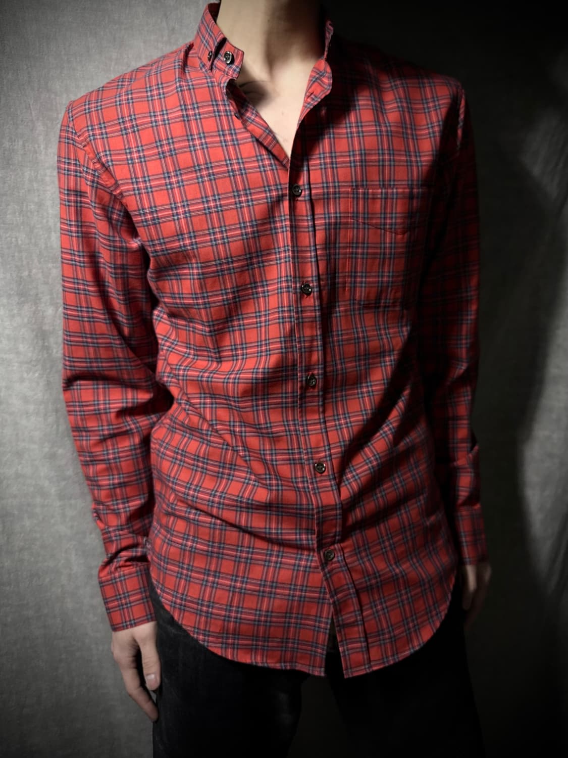 Dior Homme 2006SS Tartan Check Shirt 상품이미지2