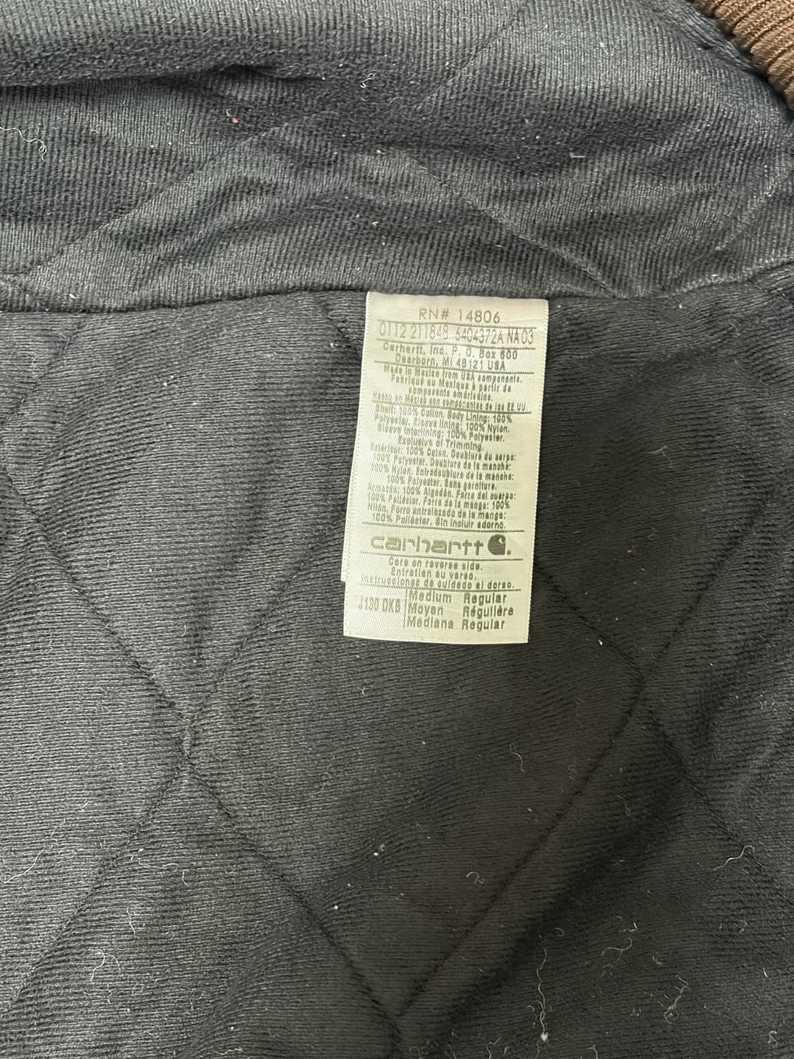 칼하트 j130 DKB 상품이미지4