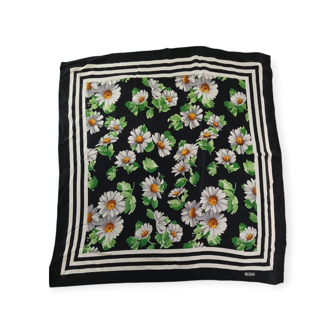 BILL BLASS 데이지 실크스카프  상품이미지1