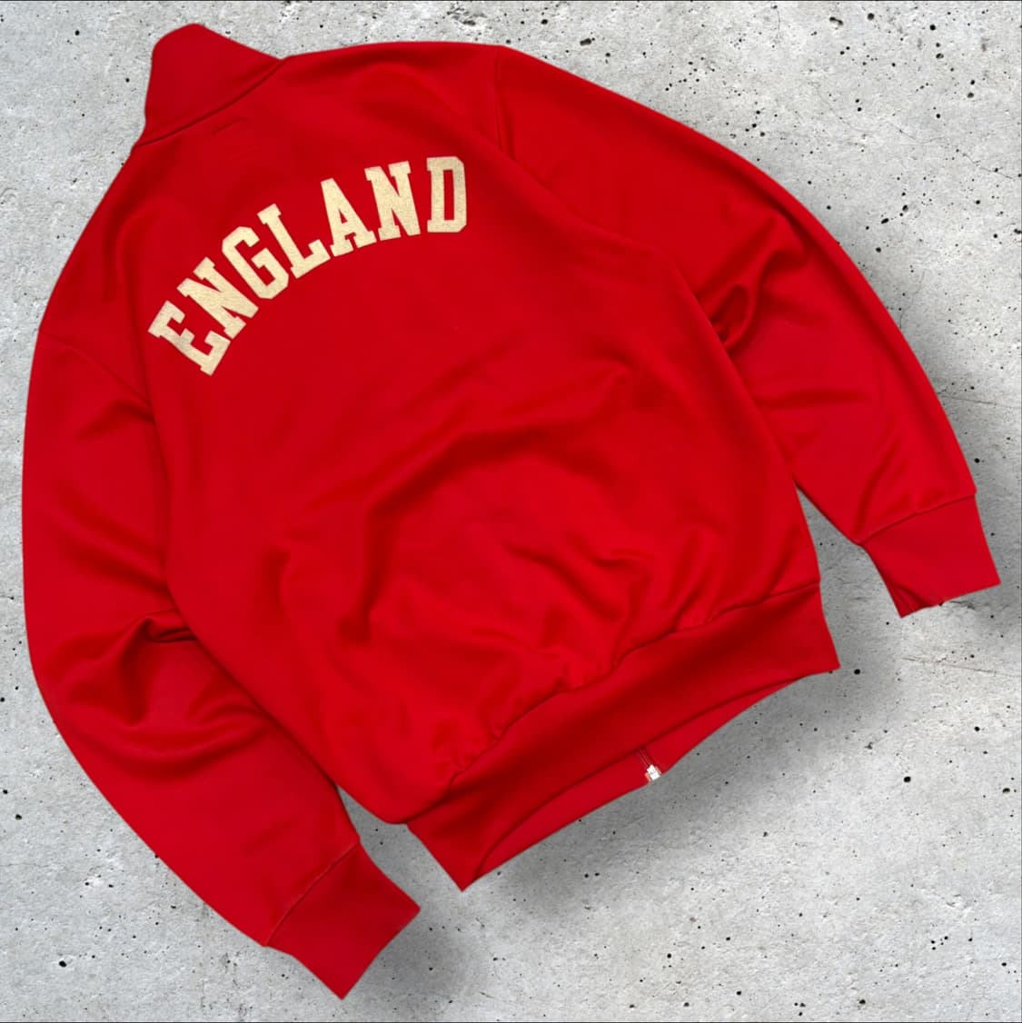 [100] 05s 아디다스 잉글랜드 트랙탑 져지 집업 레드 C588 상품이미지2
