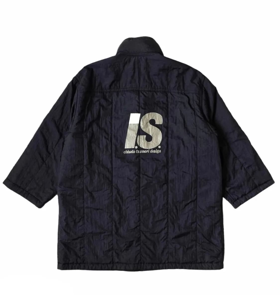 •이세이미야케 80s 치사토 츠모리 빈티지 리버시블 롱 재킷 코트 상품이미지1