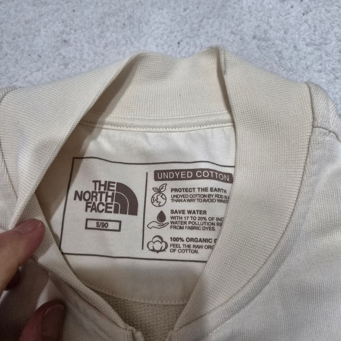 노스페이스  화이트라벨  집업S(남녀공용)상태좋아요 상품이미지3