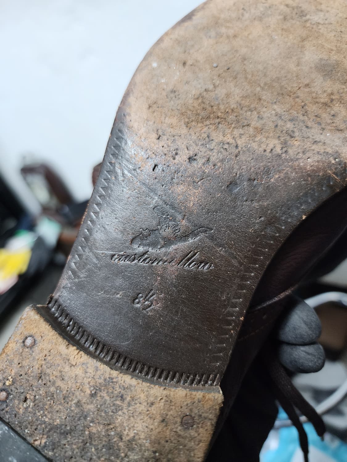 커스텀멜로우 유니온 메이드 브라운 윙팁 상품이미지6