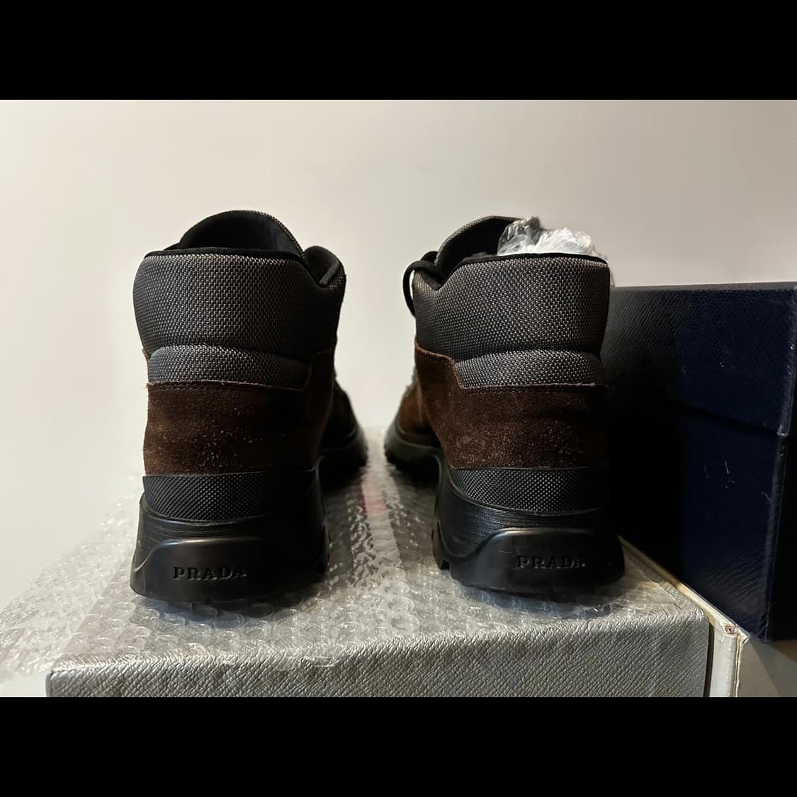 Prada Sports Suede Hiking Boots 상품이미지4
